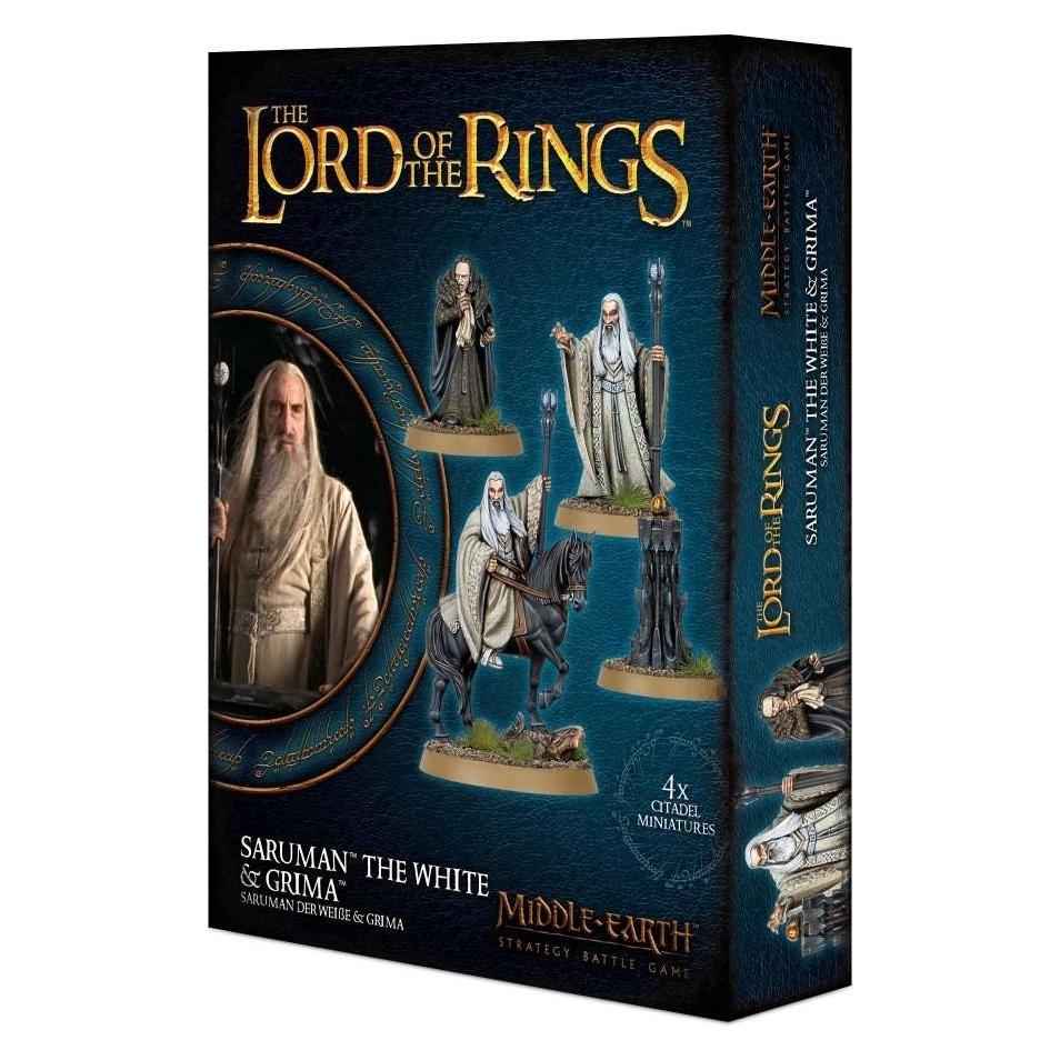 Games Workshop Saruman the White & Gríma - The Lord of the Rings: Middle Earth (Kunststoff) (99121464029)