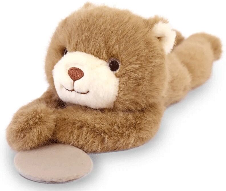 Peluche bien être : Ours en peluche magnétique Podcoll marron 30 cm - Histoire d'Ours