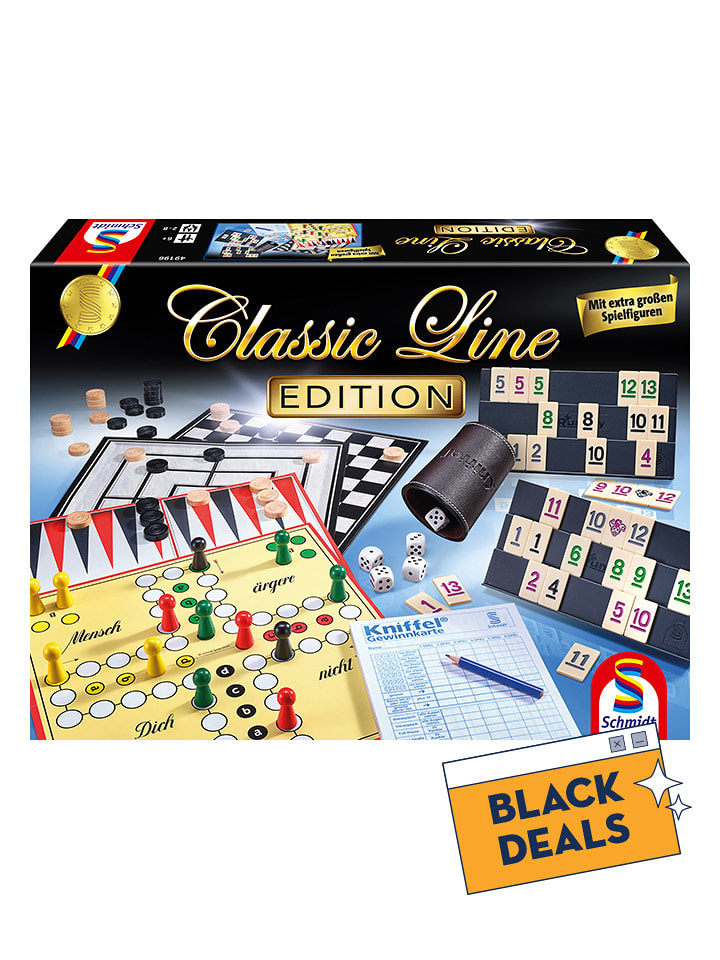 Schmidt Spiele Spielsammlung "Classic Line - Edition" - ab 6 Jahren - onesize
