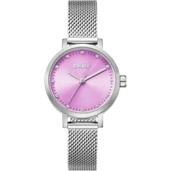 DKNY Soho mini siver stainless steel DK1L037M0025 - pink,silber - 30mm