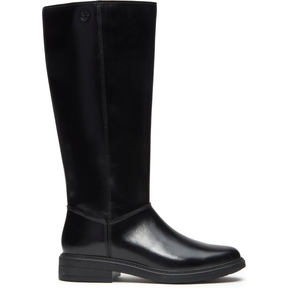 Timberland Womens Tall Zip UP Boot blk full grain 7 Wide Fit TB0A5T6PW021-7-Wide Fit