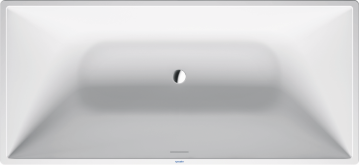 Duravit DuraSquare Badewanne 700460000000000 160 x 75 x 46 cm, freistehend, 2 Rückenschrägen, weiß