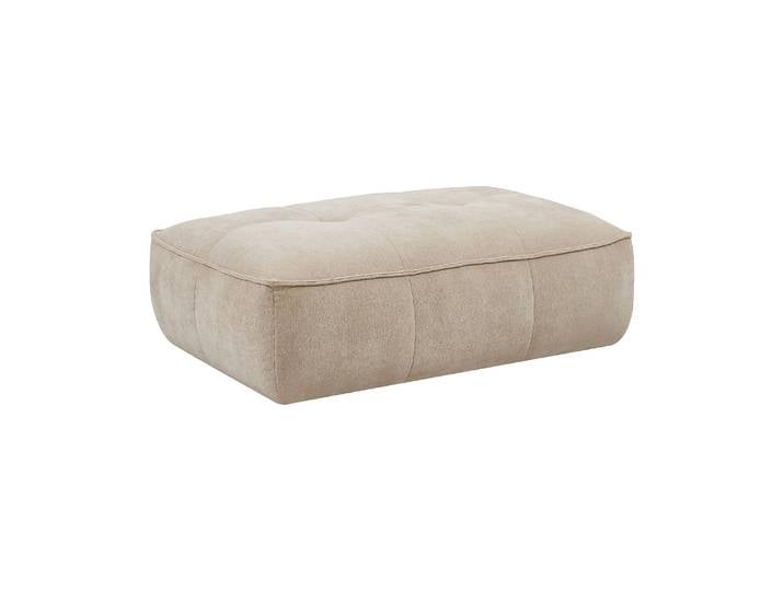 HABITAT - Repose-pieds en tissu - Sable - Orieto