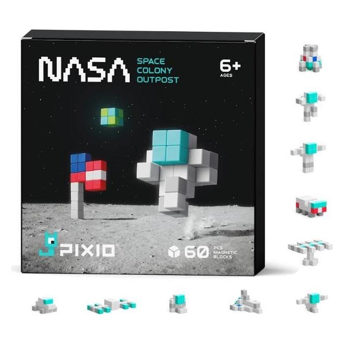 Pixio NASA - Koloniální základna magnetická stavebnice (31102)