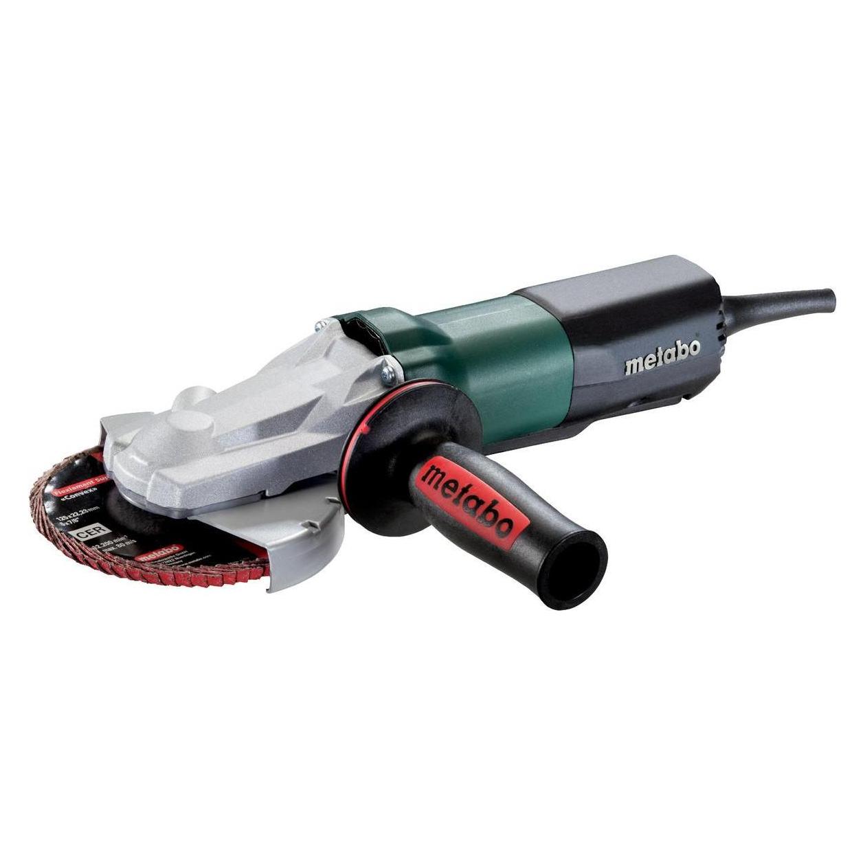 Metabo Flachkopf-Winkelschleifer WEPF 9-125 Quick (613069000) mit Protect Safety Switch Karton (125 mm) (613069000)