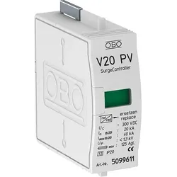 OBO 5099611 SurgeController V20 Oberteil für PV-Anlagen 300V DC V20-C 0-300PV