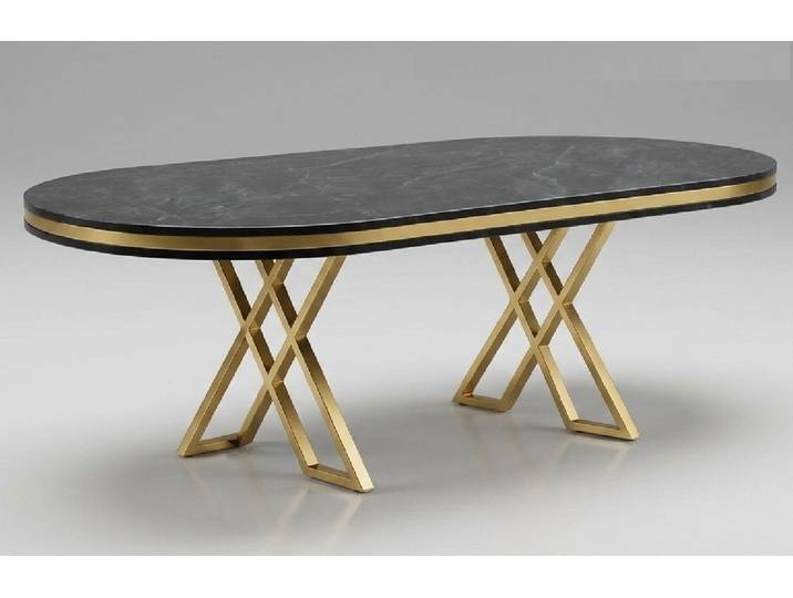 JVmoebel Esstisch Esstisch modern schwarz bequem praktisch Esszimmer oval komfortabel