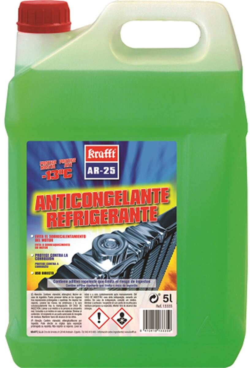 Krafft Anticongelante Líquido de arrefecimento ar-25 -13ºc 5 l
