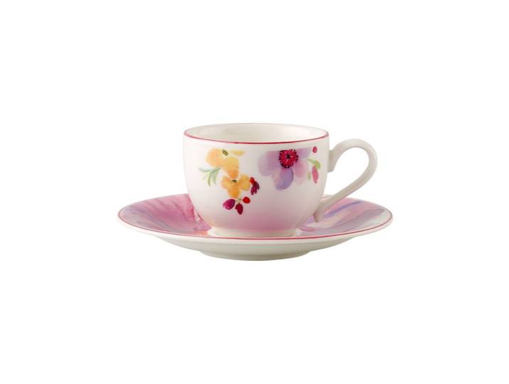 ESPRESSOTASSE MIT UNTERTASSE Mariefleur Basic bunt 80 ml