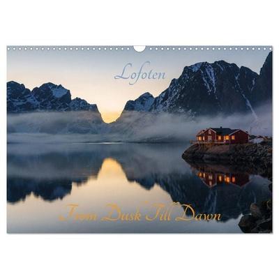 Lofoten - From Dusk Till Dawn (Wandkalender 2026 DIN A3 quer), CALVENDO Monatskalender