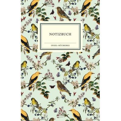 Notizbuch Insel-Bücherei »Singvögel mint«