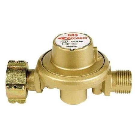 Express 684 Propan-Hochdruckregler 4 Bar Kupplung 3/8 links (58728223)