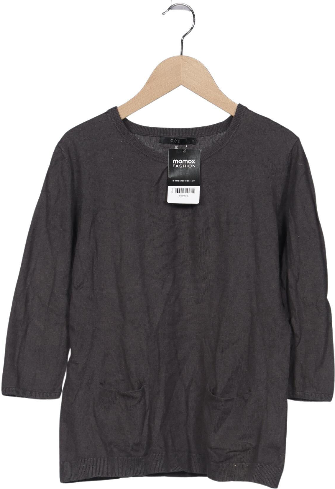 COS Damen Pullover, Grau, Gr. S, Angorawolle / Baumwolle - Second Hand