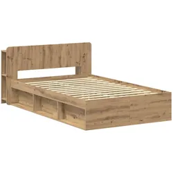 vidaXL, Bett, Bettrahmen (120 x 190 cm)