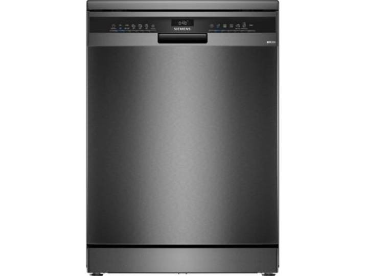 Siemens - Lave Vaisselle 60 Cm Sn23ec22ae, Variospeed Plus, Acier Brossé Noir