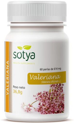 Sotya Valeriana 614 mg 60 Perlas 60 Unidades