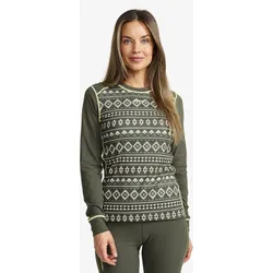 Downhill Base Layer Top Damen Kambaba Green/Lemon Grass, Größe:3XL - Damen > Funktionsunterwäsche - Grün