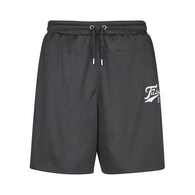 Shorts FUBU "Fubu Herren FM242-005-1 Fubu Varsity Mesh Shorts", Herren, Gr. S, US-Größen, schwarz, 100% Polyester, normal, Hosen Shorts