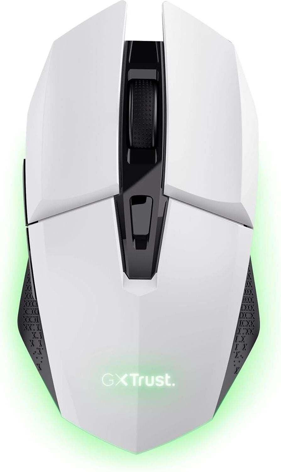 Trust Gaming GXT 110W Felox Wireless Gaming Mouse – Rechargeable, 80H Playtime, 800-4800 DPI, RGB LED, 6 Buttons – White, New