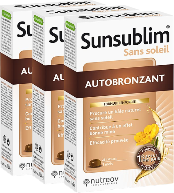 Nutreov Sunsublim Autobronzeador 3x28 cápsulas