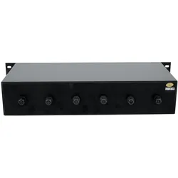 Omnitronic ELA 6S-Zonen LS-Regler 30W, Lautsprecher Bauteile, Schwarz