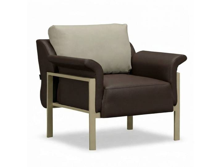 Xlmoebel Loungesessel Eleganter Ledersessel für modernes Wohnen mit hohem Komfort (Sessel), Hergestellt in Europa