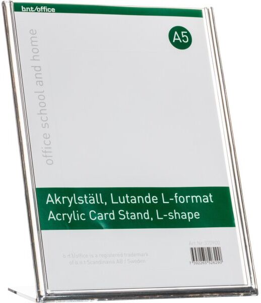 Office Brochuredisplay   Bord   A5   L-Form
