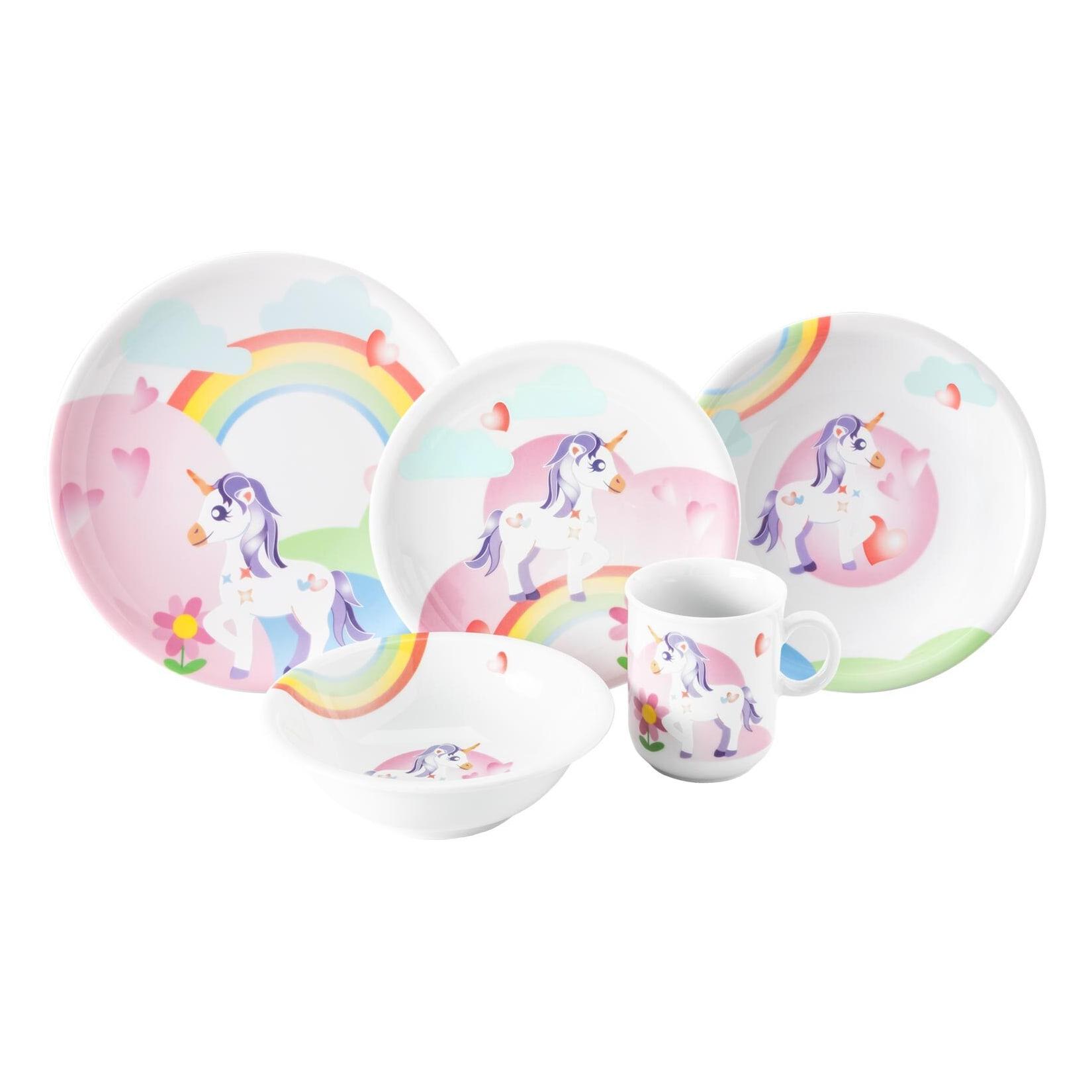 Seltmann Weiden Kindergeschirr Set Compact Mein kleines Einhorn 5-tlg.