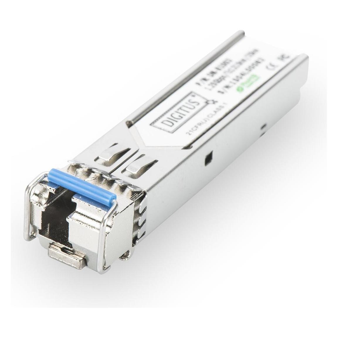 Digitus 1.25 Gbps BiDi WDM SFP Module Up to 20km with DDM support Singlemode LC Simplex Connector 1000Bas... (DN-81003-01)