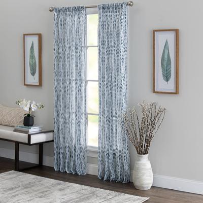 Natco Home Weston 50X63 Navy Rod Pocket Panel
