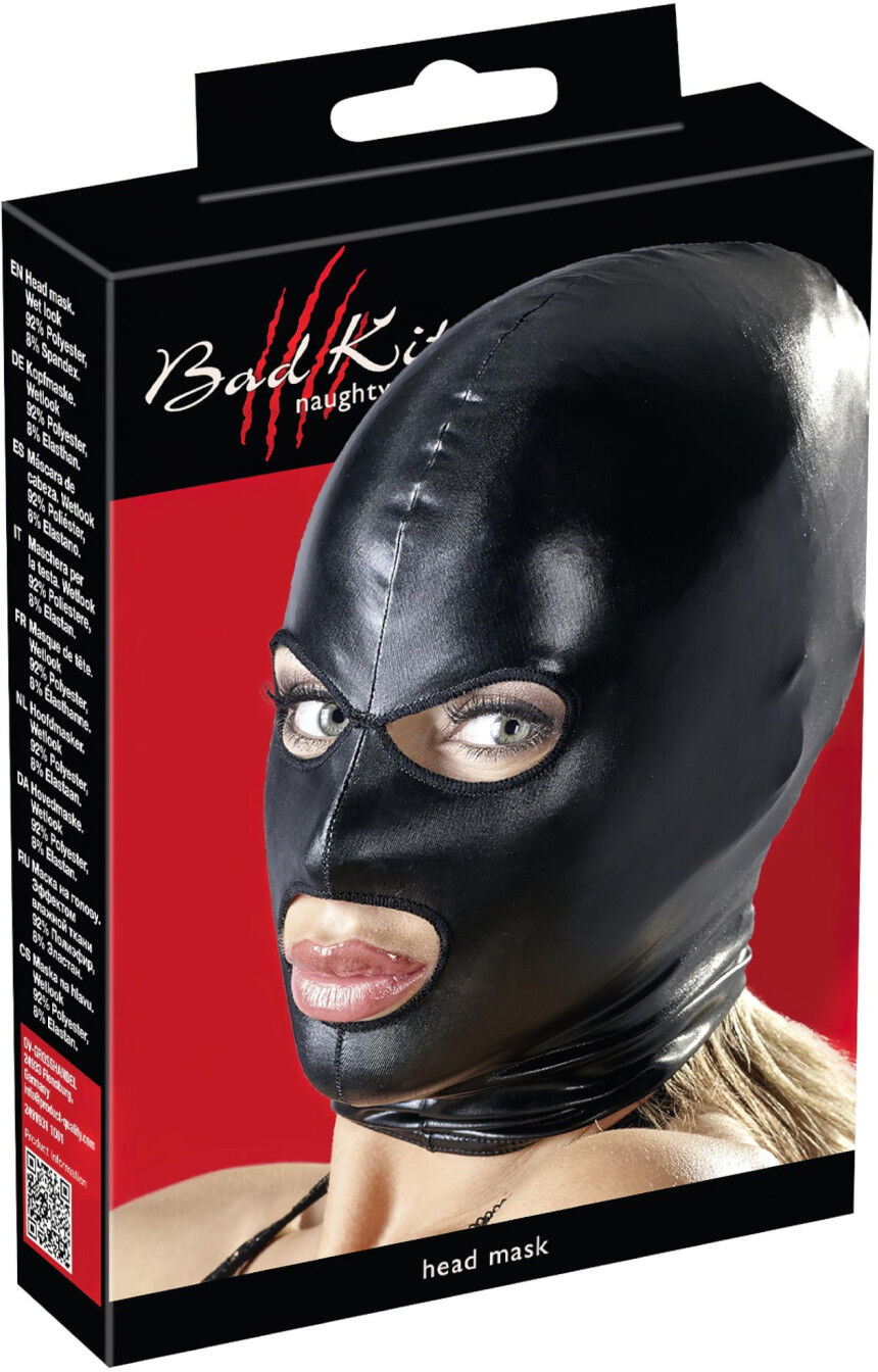Bad Kitty - Mask with Eye and Mouth Openings