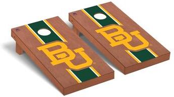 Skip's Garage Baylor Bears Striped Cornhole Board Set