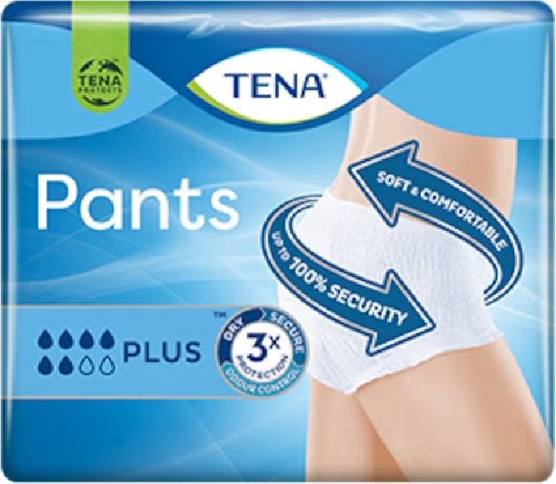 Tena Pants Plus tamanho L 14 unidades
