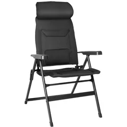 Brunner Aravel Vitachic H2L Campingstuhl verstellbar schwarz