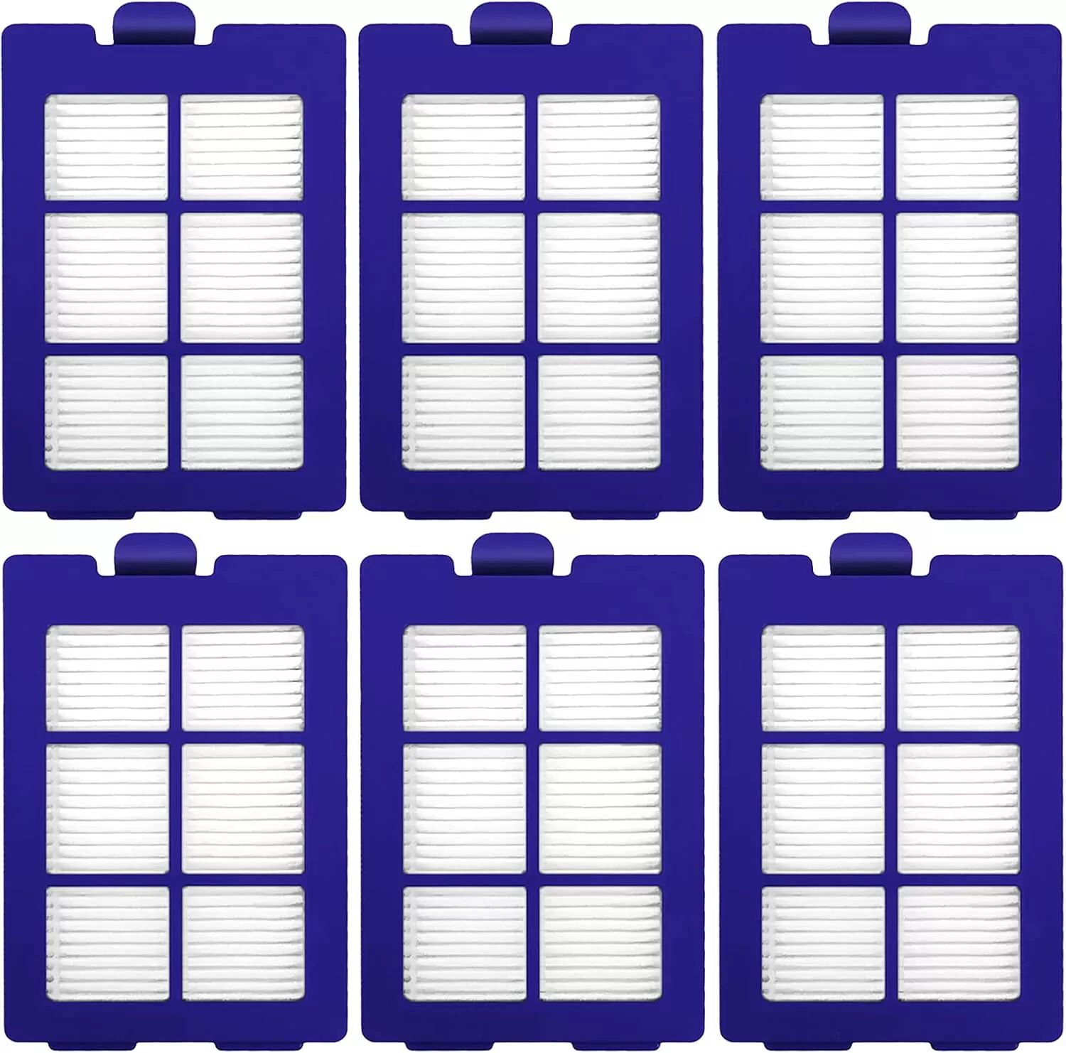 INF Eufy X8 Hybrid-Staubsaugerfilter-Ersatzteile (6er-Pack)