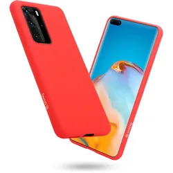 Hülle Crong Color Cover - Huawei P40 Pro (rot)