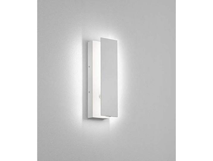 Helestra LED Design-Wandleuchte DEX, IP20, indirekt, Reflektor drehbar, 13W 3000K 890lm, CRi >90, dimmbar, alu poliert/mattweiß
