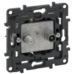 Legrand 864055 Niloe Step Einsatz Tv-Sat Durchgangsdose