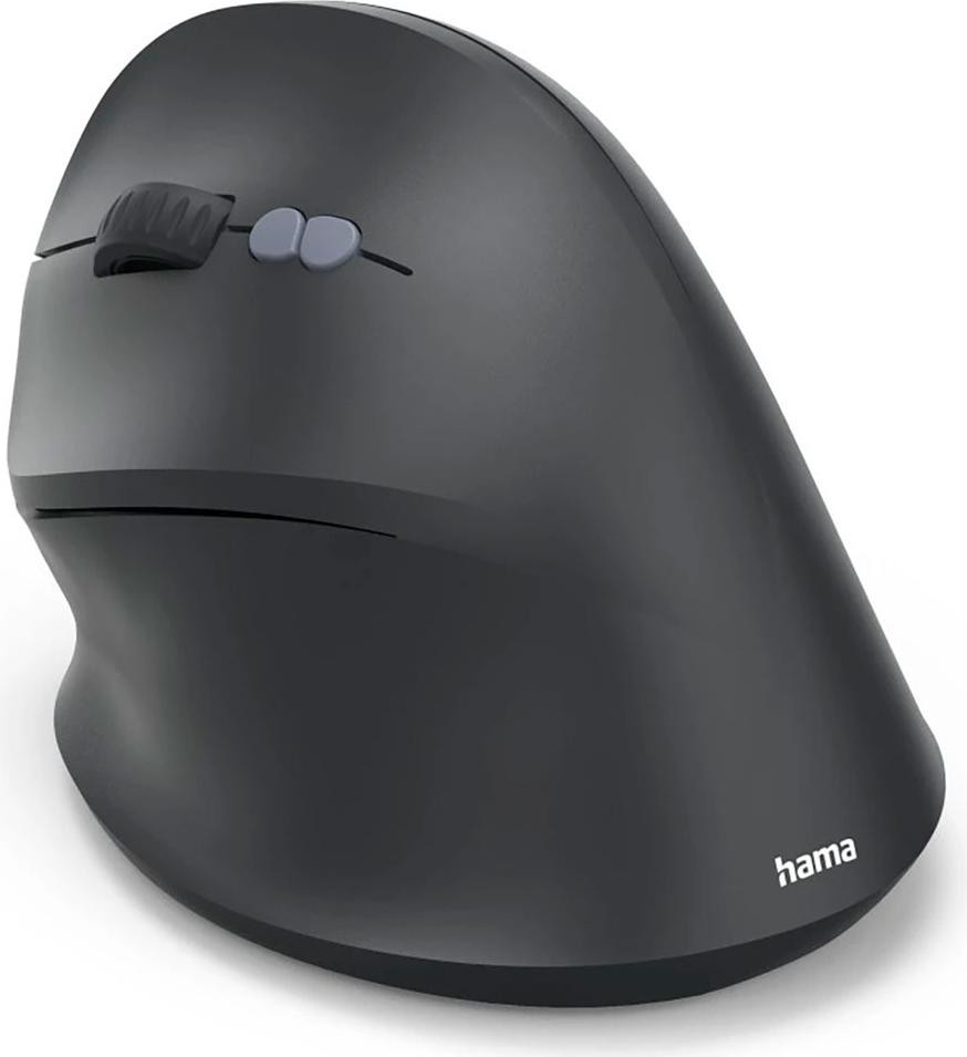 Hama EWM-500L draadloze optische muis voor linkshandigen, 1800 DPI, grijs