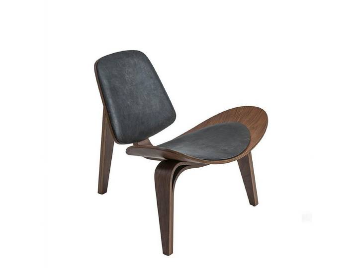JVmoebel Esszimmerstuhl Holzstuhl in warmem Braun mit elegantem Design von JVmoebel, Made in Europa