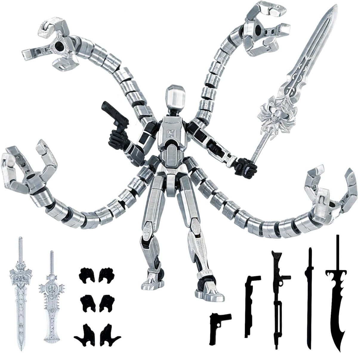Articulated Action Figure Hinge Model T13 voor Robotliefhebbers en Gamers