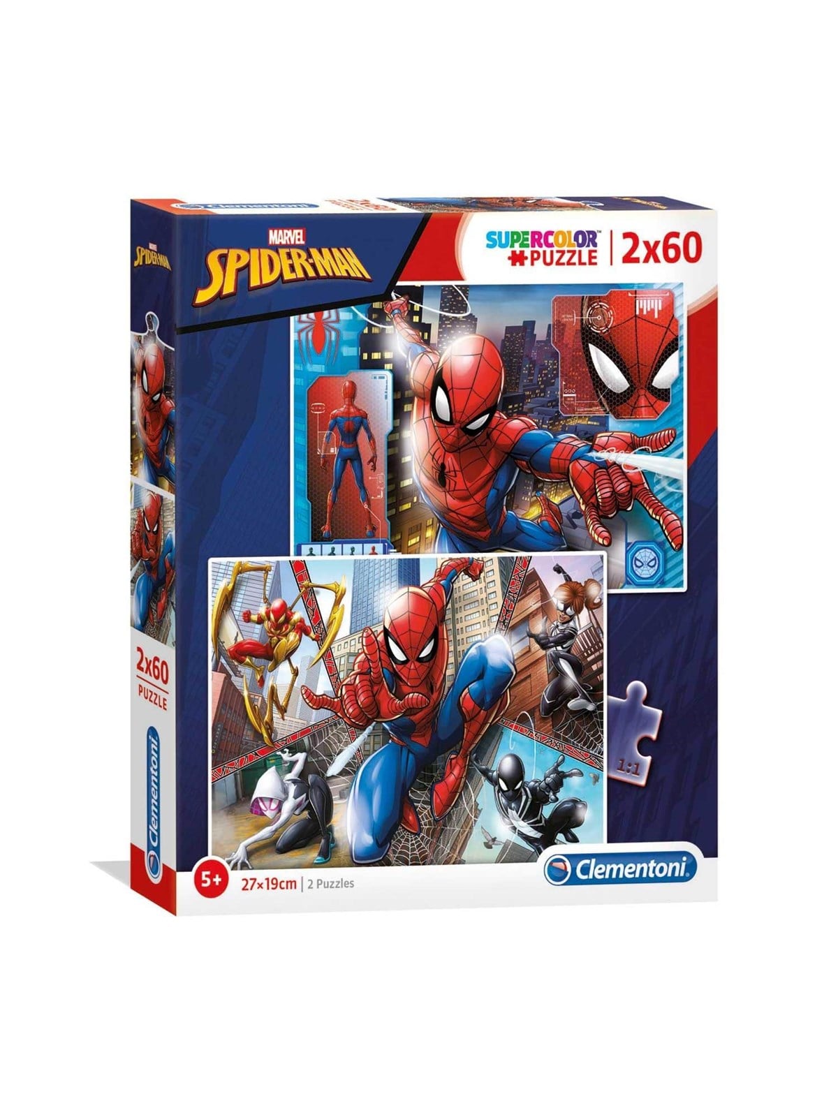 Clementoni Puzzle Spiderman 2x60st. 2D Puzzles