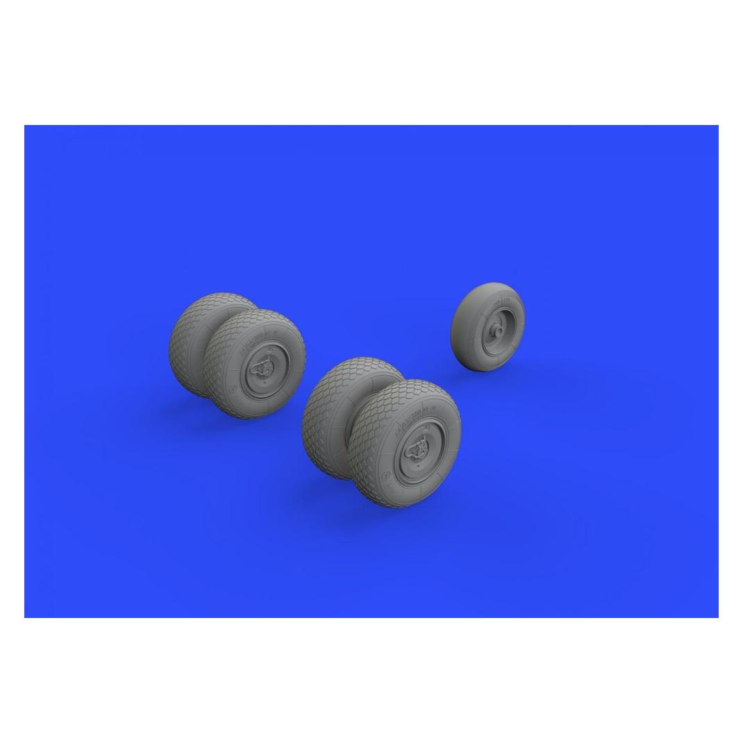 Eduard He 219 wheels for Tamiya (648328)