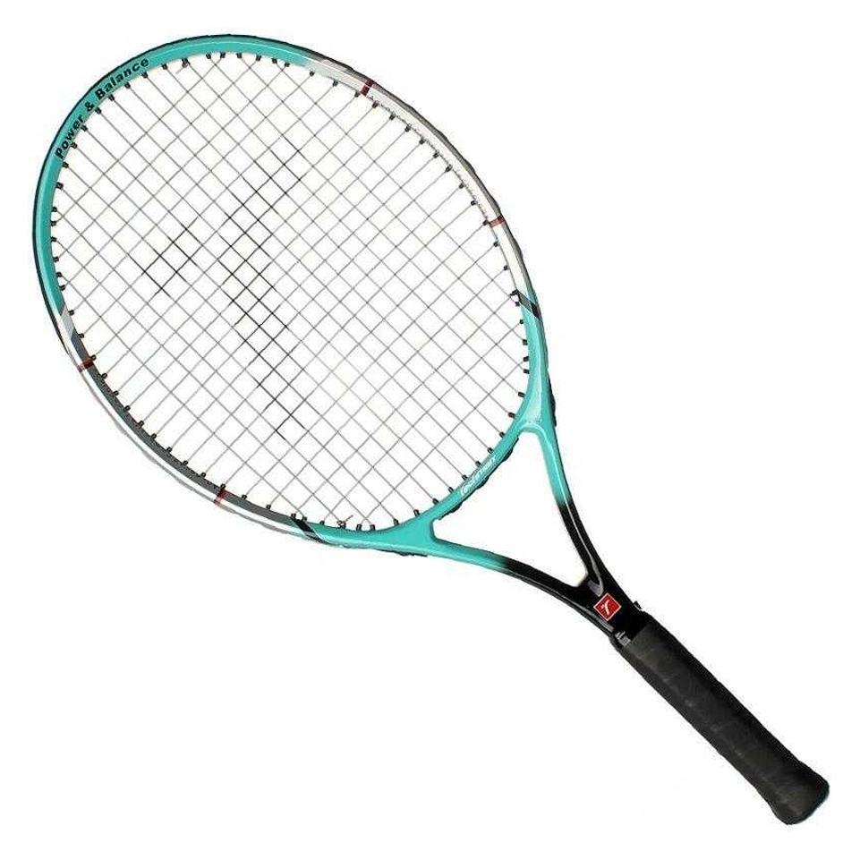 Techman 8003 Tennisschläger - Aluminium - mit 3 Gratisbällen (3) (UTPP16511)