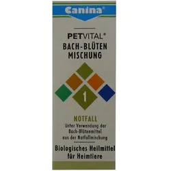 Canina Petvital Bachblüten Nr. 1 - Notfall | 10g