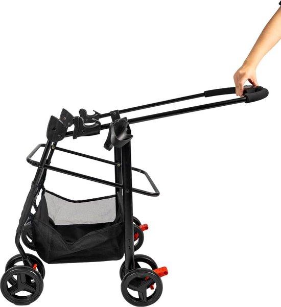 Famanu Hunde-Buggy Multifunktional - Abnehmbar, Atmungsaktiv, Faltbar