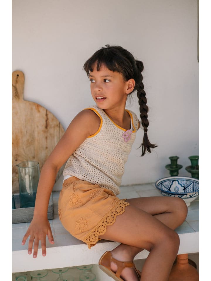 Like Flo Shorts "Fanny" in Hellbraun - 146/152