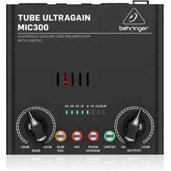 Behringer Mic300 buizen microfoonvoorversterker, Mikrofon