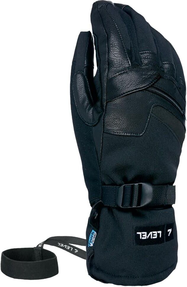 Level  - Ranger Leather Black - L - Gant de ski