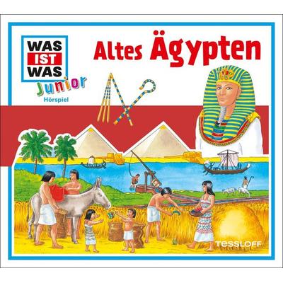 WAS IST WAS Junior Hörspiel: Altes Ägypten - Claudia Kaiser,Martin Lickleder,Luis-Max Anders, CD, 9783788627881